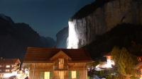 Nighttime Waterfall�